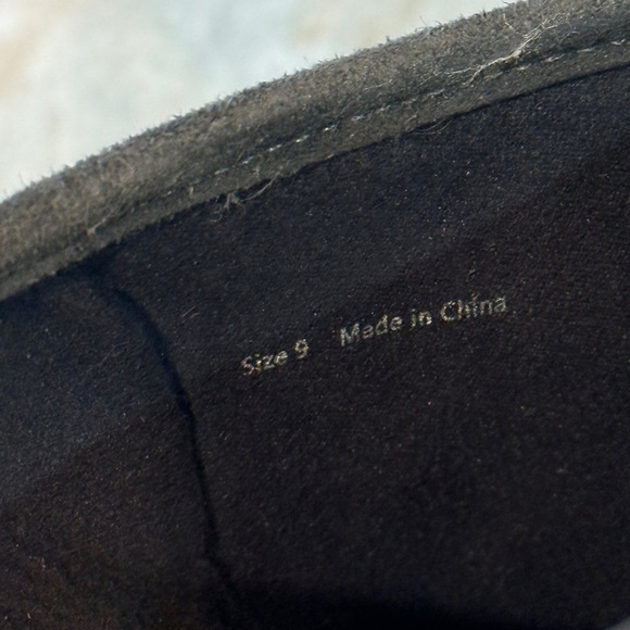 Women’s DOLCE VITA Serla High Heel Mule- Grey suede. Size 9 - Picture 7 of 10